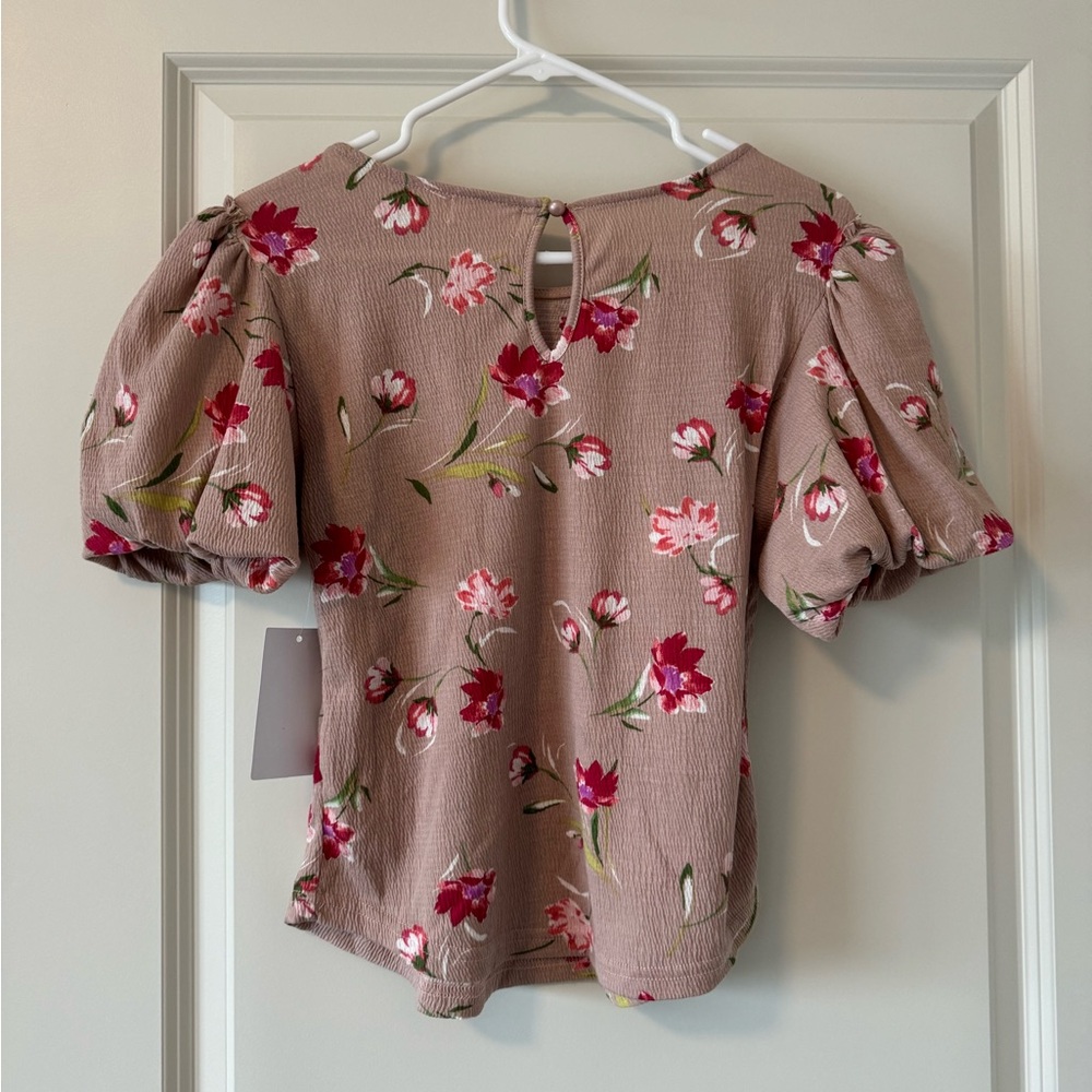 NWT Roommates Puffy Sleeve Top - Picture 3 of 5